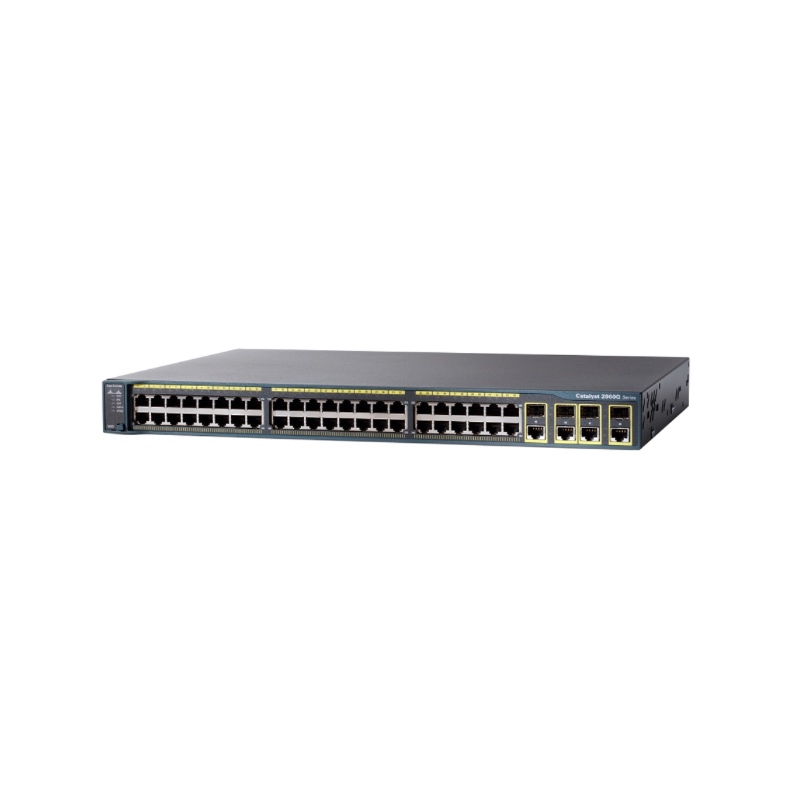  Cisco Original Used Switch WS-C2960G-48TC-L 48 10/100/1000 4 T/SFP LAN BaseImage Network Switch