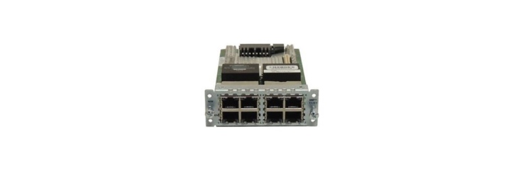  Cisco Original New NIM-8MFT-T1/E1 8 Port Multiflex Trunk Voice/Clear-channel Data T1/E1 Module For Cisco ISR4000 Routers