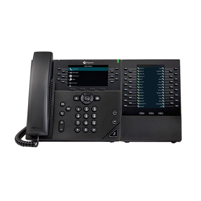 Polycom VVX 450 Business IP Phone Twelve-line, performance IP desk phone with color display