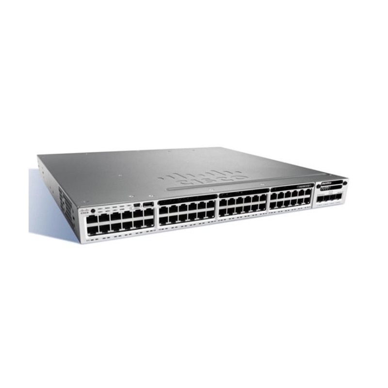 Original New In Box Network Swith 3850 48 Ports Data LAN Base None POE Switch WS-C3850-48T-L