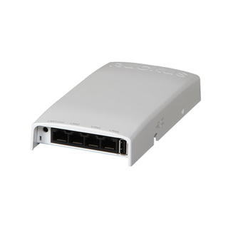 RUCKUS H510 Indoor Access Point Wall-Mounted 802.11AC Wave 2 Wi-Fi Indoor Access Point (AP) and Switch for Dense Client Environments