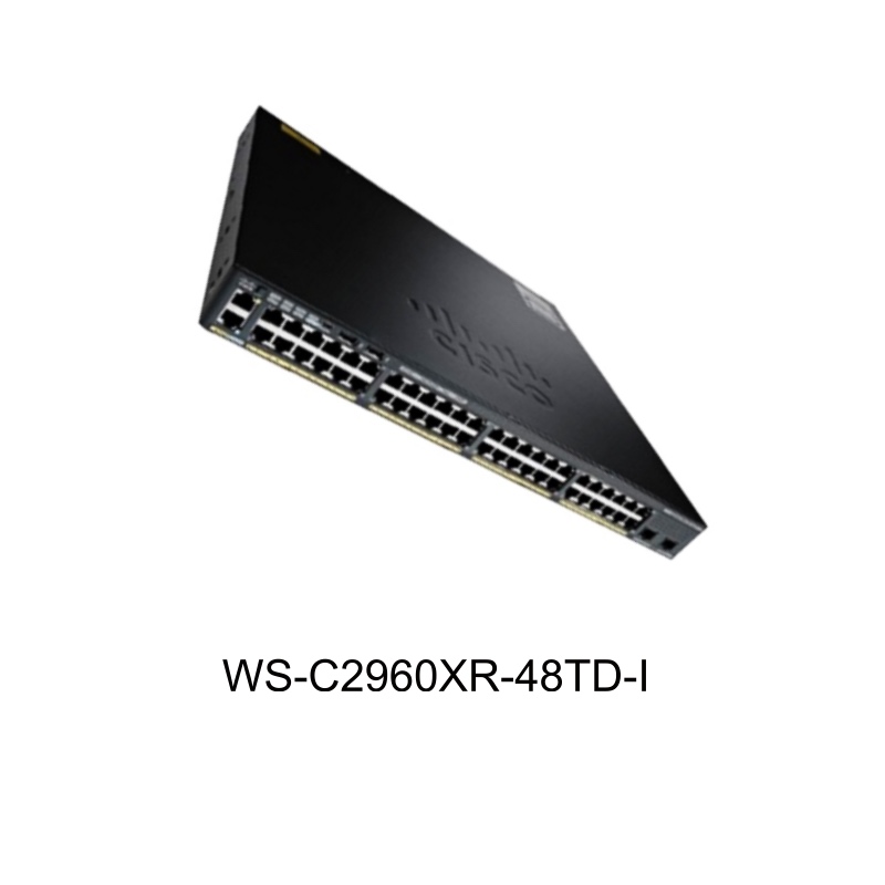 Original New In Box Cisco WS-C2960XR-48TD-I 2960-XR 48 Ports GigE 2 X 10G SFP+ IP Lite None Poe Switch