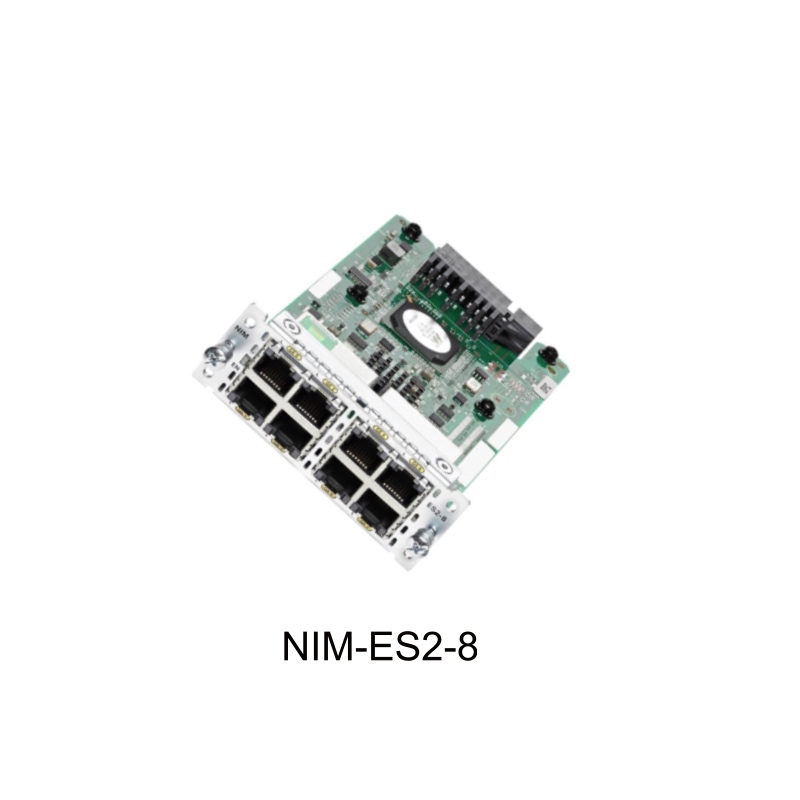  Cisco Network Module Cisco NIM-ES2-8 4000 Series Integrated Services Router 8-Port Gigabit Ethernet Switch
