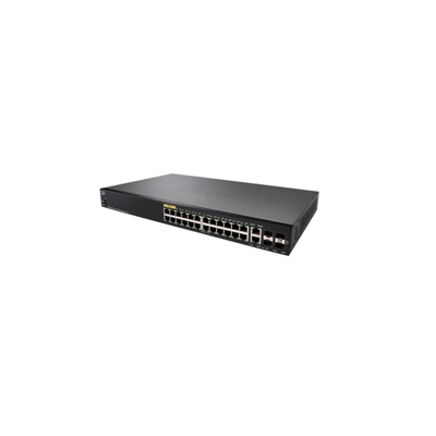 Cisco Network Small Switch SF350-24P 24-port 10/100 POE Managed Switch