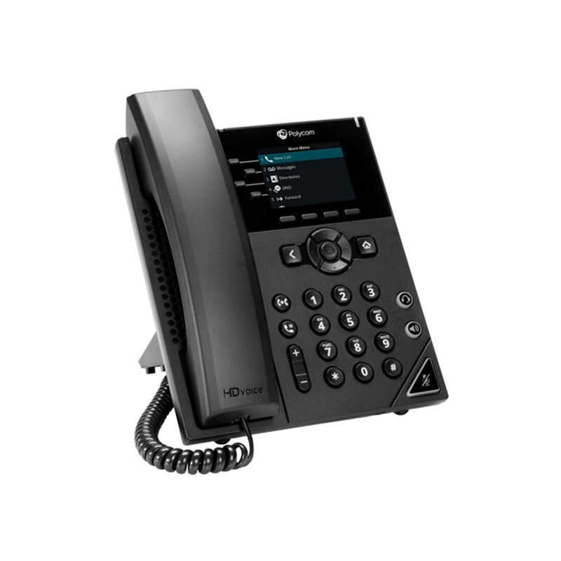 Four-line, basic IP desk phone with color display Polycom VVX 250