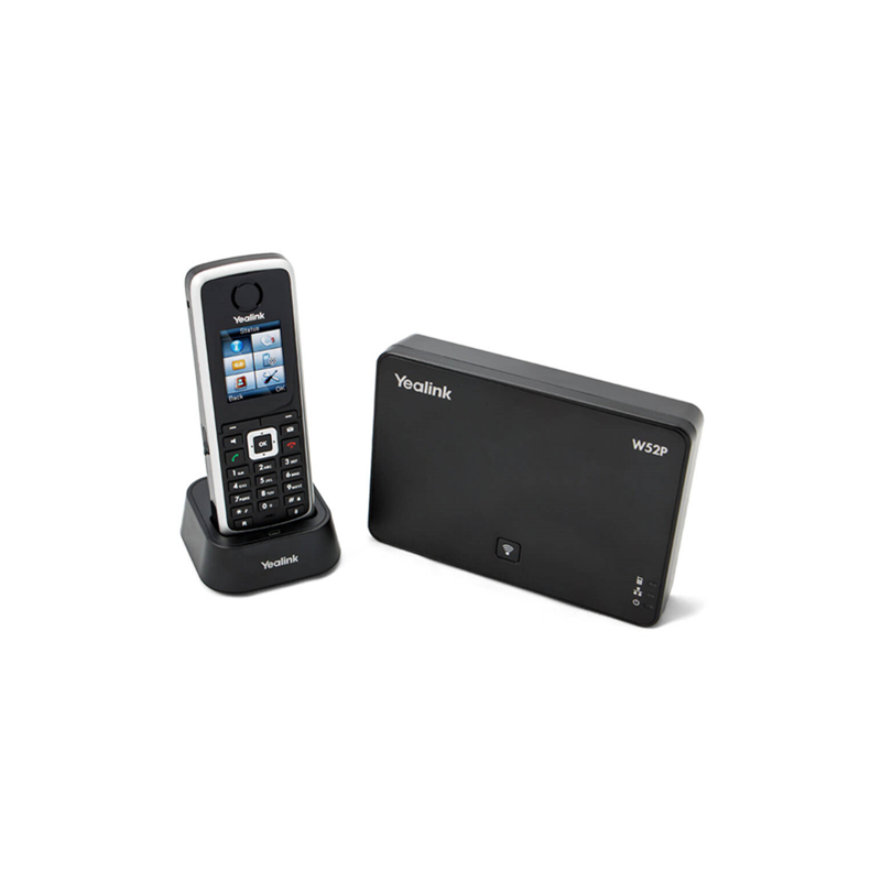 Yealink SIP Cordless Phone W52P DECT Phone for small businesses