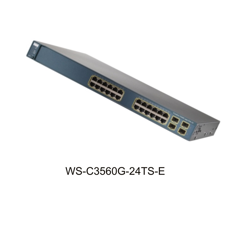 Cisco Original Used WS-C3560G-24TS-E 3560 24 10/100/1000T + 4 SFP StandardImage