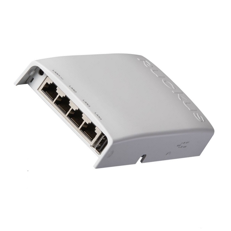 RUCKUS H320 Indoor Access Point Wall-Mounted 802.11AC Wave 2 Wi-Fi Indoor Access Point (AP) and Switch